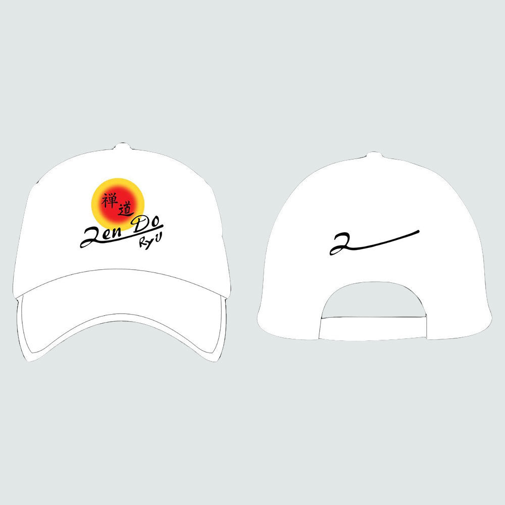 GORRA BLANCA BORDADA