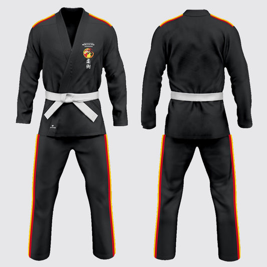 KIMONO NEGRO BORDADO