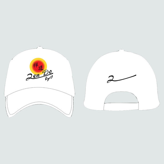 GORRA BLANCA BORDADA