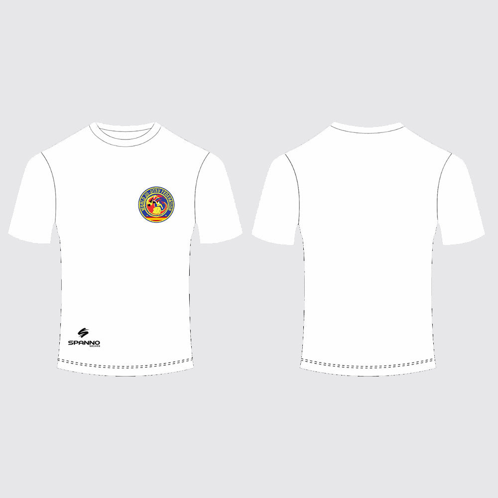CAMISETA BLANCA MANGA CORTA SUBLIMADA