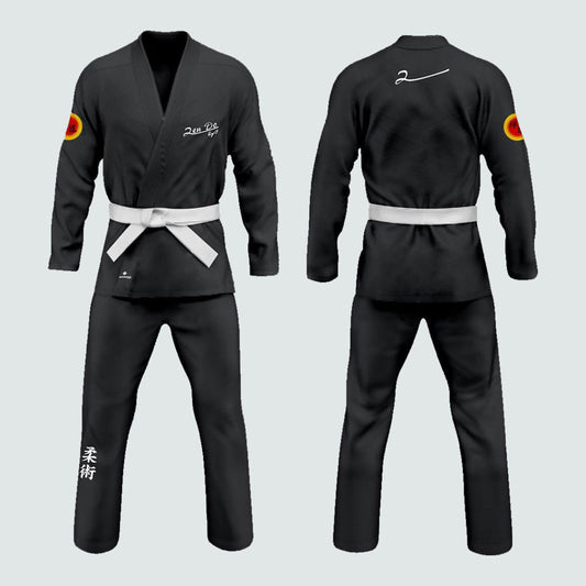 KIMONO NEGRO BORDADO