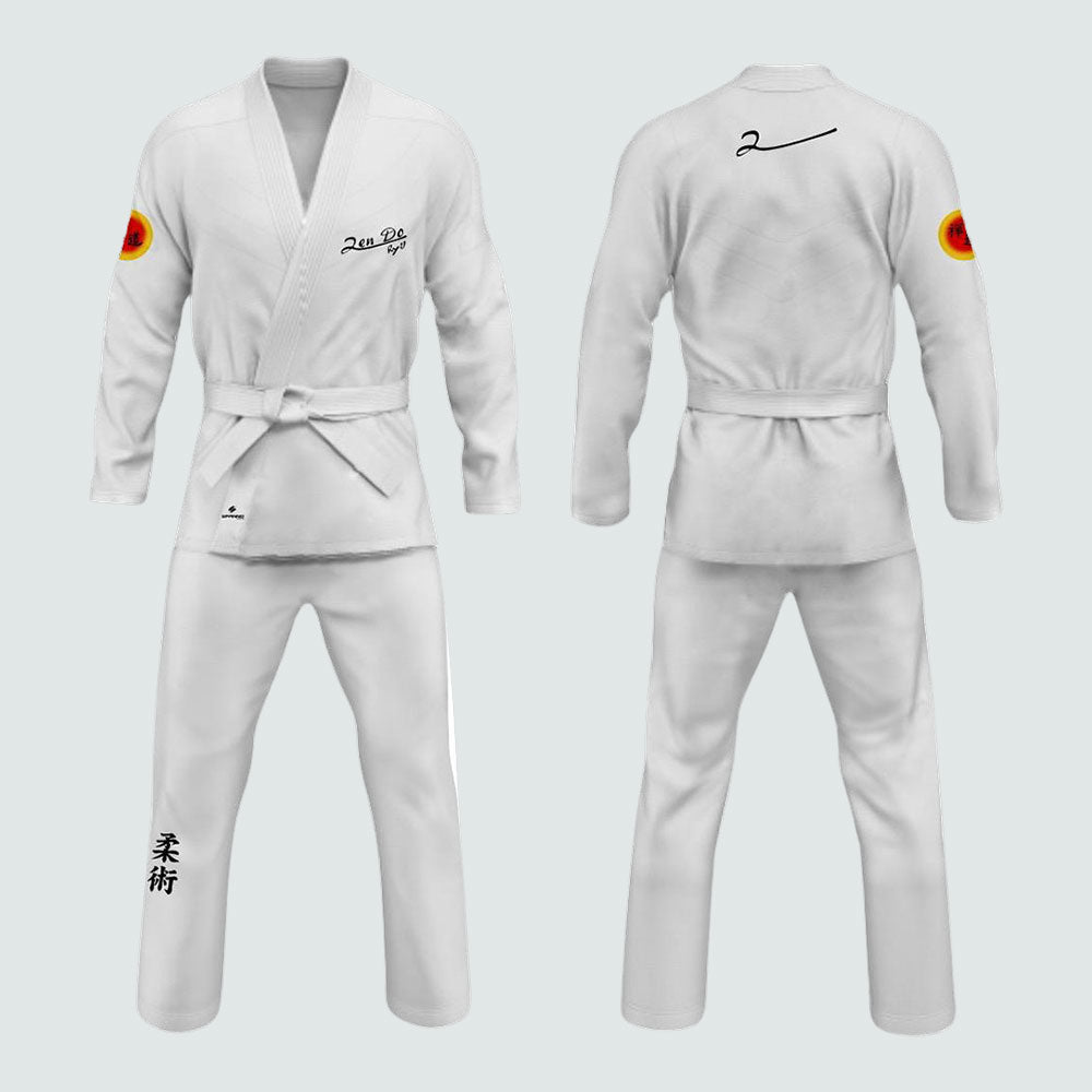 KIMONO BLANCO BORDADO