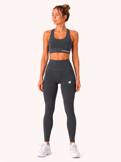LEGGINGS FITGO GRIS OSCURO