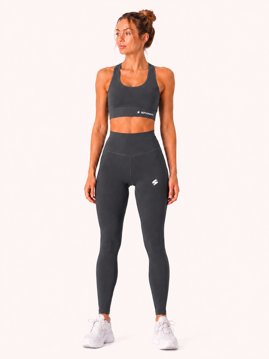 LEGGINGS FITGO GRIS OSCURO