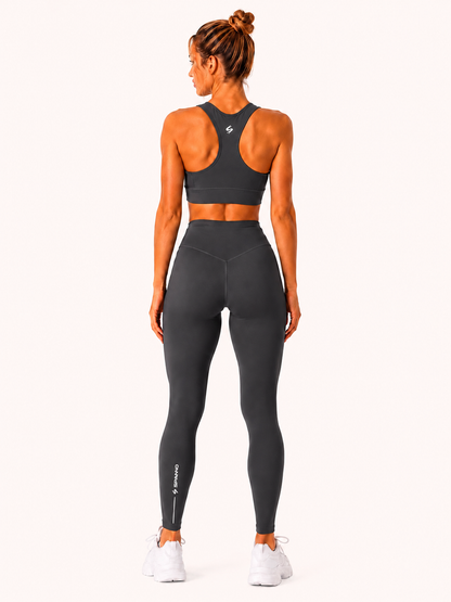 LEGGINGS FITGO GRIS OSCURO