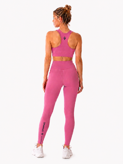 LEGGINGS FITGO ROSA MALVA